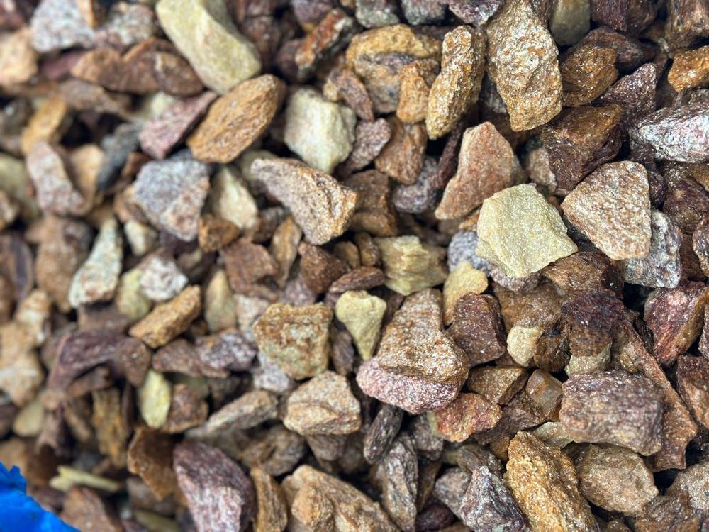 Златолит персиковый декоративная каменная крошка купить в Пушкино