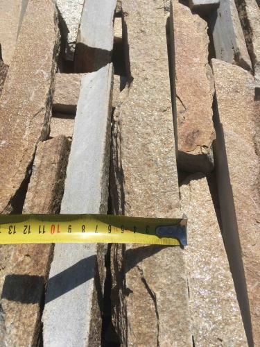 Горбушка златолит золотистый для облицовки купить в Пушкино