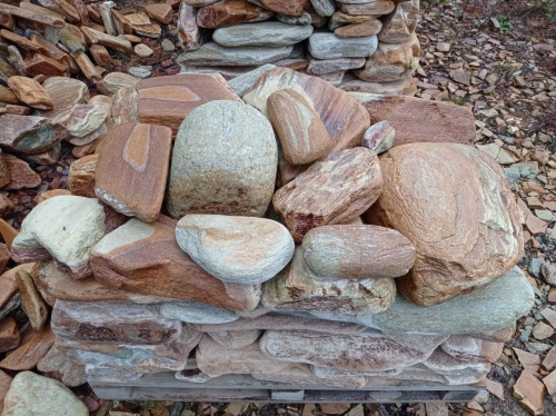 Златолит жёлтый, жёлто-зелёный глыбки и валуны для ланшафтного дизайна купить в Пушкино