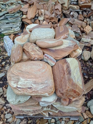 Златолит жёлтый, жёлто-зелёный глыбки и валуны для ланшафтного дизайна купить в Пушкино