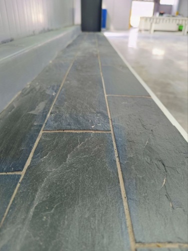 Плитка чёрная из натурального камня фасадная 30 см * 5 см, толщина 7 мм -30 мм купить в Пушкино