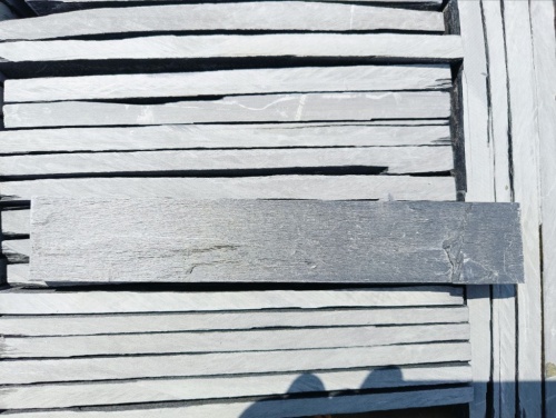 Плитка чёрная из натурального камня фасадная 30 см * 5 см, толщина 7 мм -30 мм купить в Пушкино